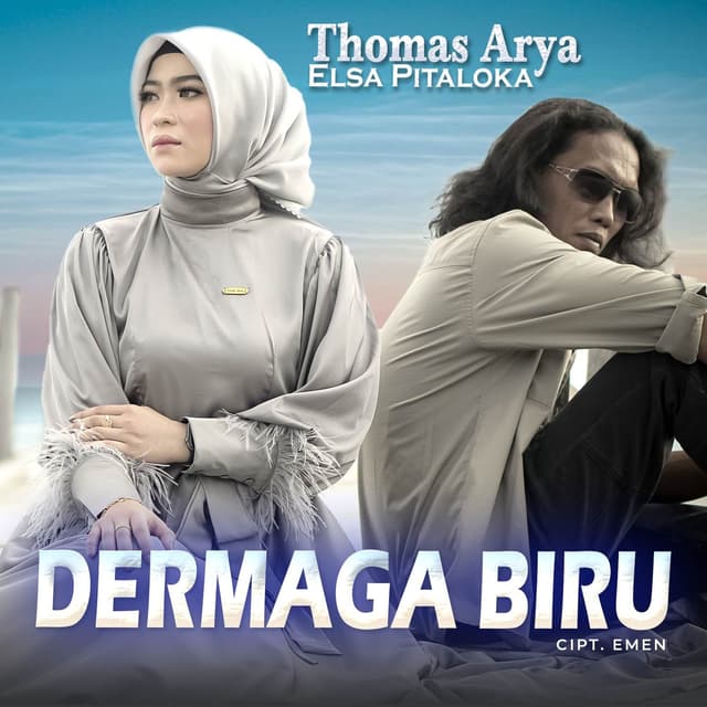 Album cover art for Dermaga Biru