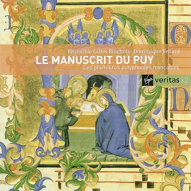 Album cover art for Le Manuscrit Du Puy: Les Premieres Polyphonies Francaises