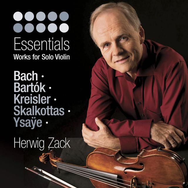 Album cover art for Herwig Zach, Violon : Œuvres Pour Violon Seul