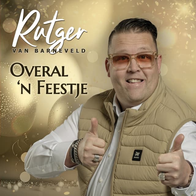 Album cover art for Overal 'n Feestje