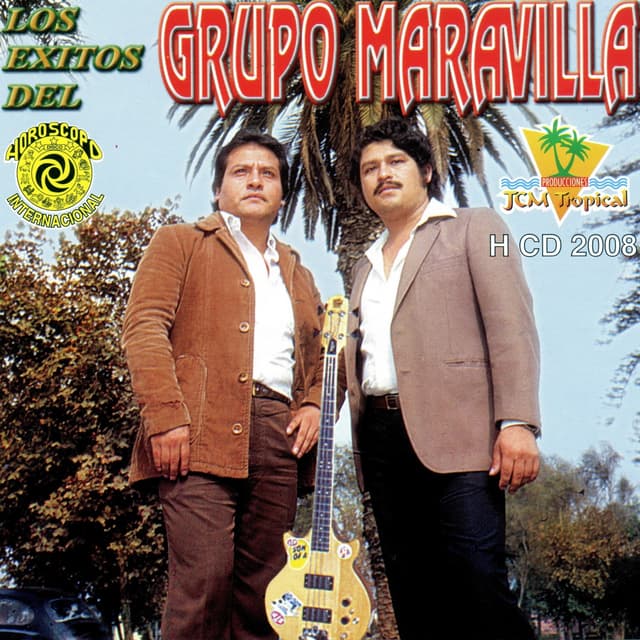 Album cover art for Los Éxitos del Grupo Maravilla