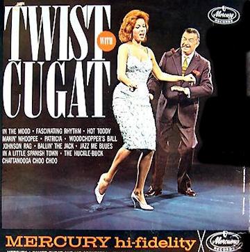 Album cover art for Twist With Cugat