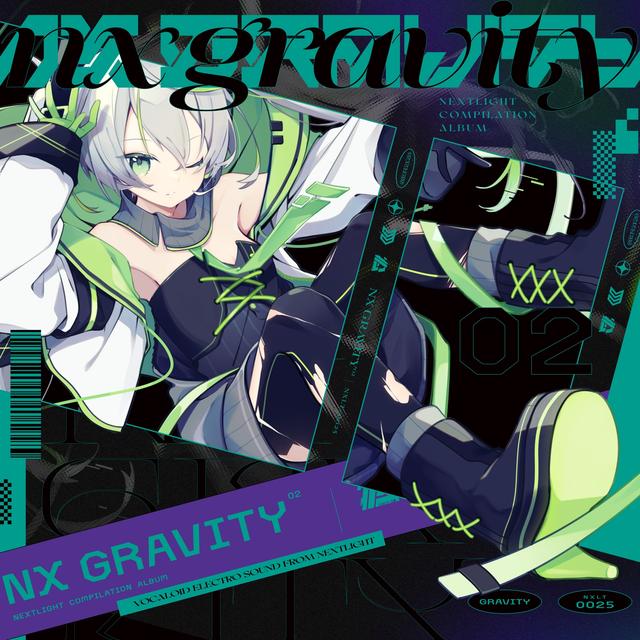 Album cover art for NX GRAVITY 02