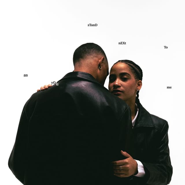 Album cover art for as you stand next to me