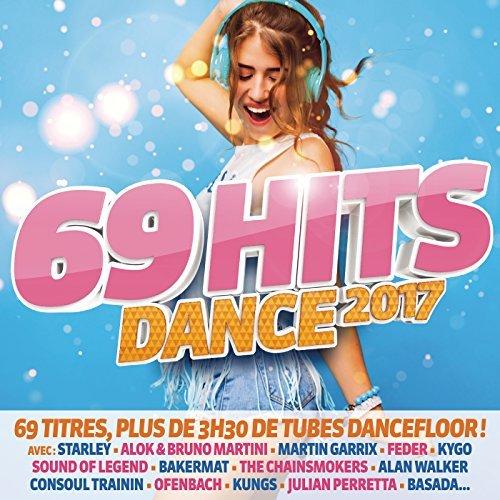 Album cover art for 69 Hits Dance 2017