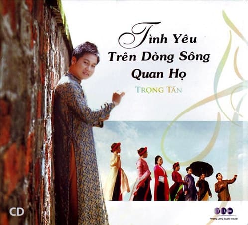 Album cover art for Tình yêu trên dòng sông quan họ