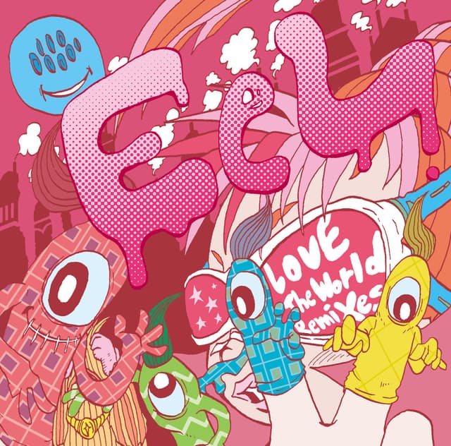 Album cover art for Love The World Remixes