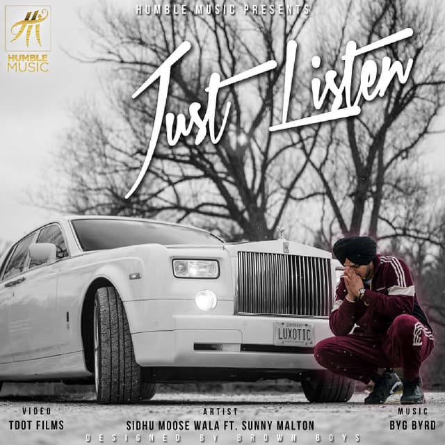 Album cover art for Just Listen