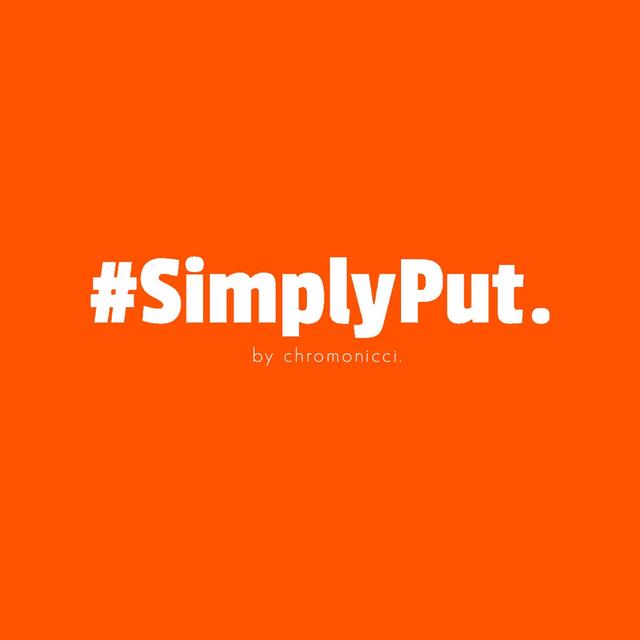 Album cover art for Simply Put.