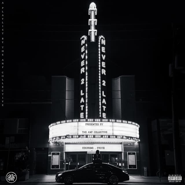 Album cover art for Never 2 Late