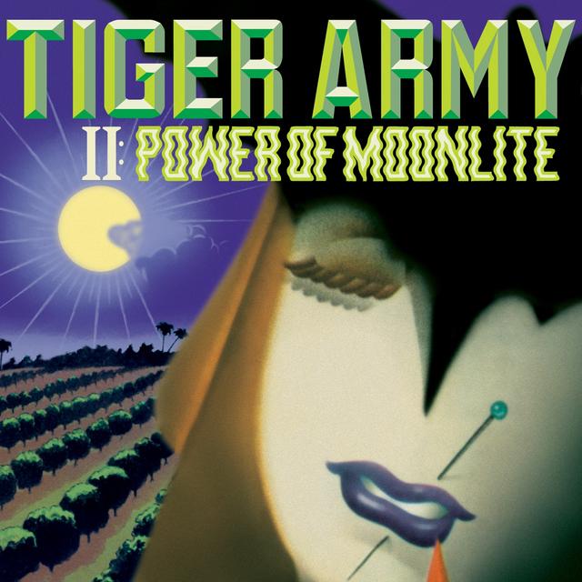 Album cover art for Tiger Army II: Power of Moonlite