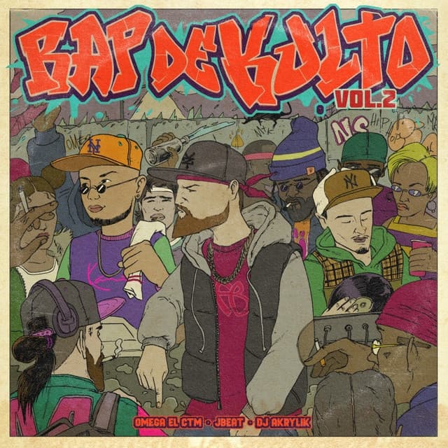 Album cover art for Rap de Kulto, Vol. 2