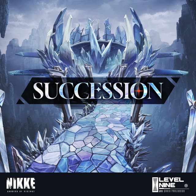 Album cover art for SUCCESSION (Goddess of Victory: NIKKE Original Soundtrack)