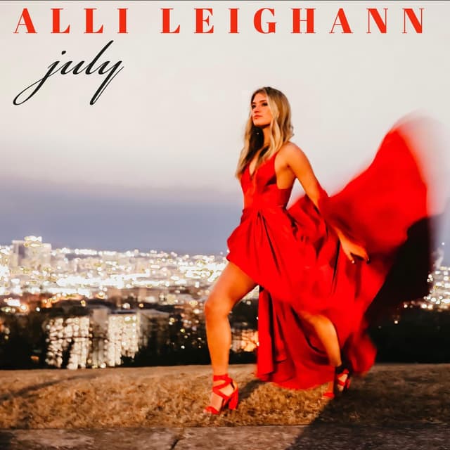 Album cover art for July