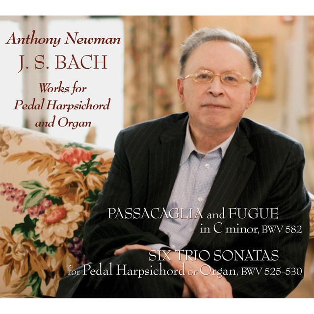 Album cover art for J.S. Bach: Works for Pedal Harpsichord and Organ