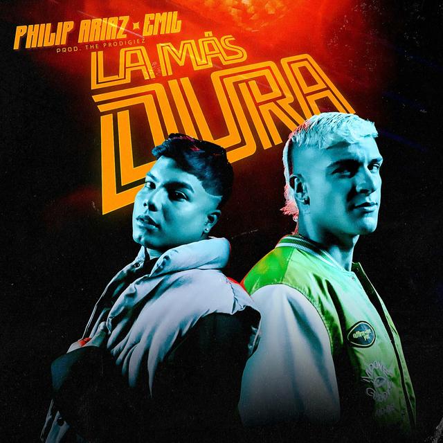 Album cover art for La Más Dura