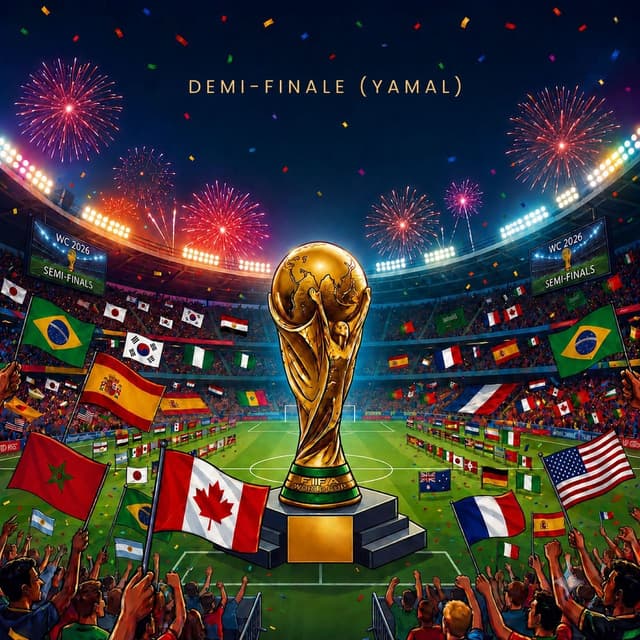 Album cover art for Demi-finale (Yamal)
