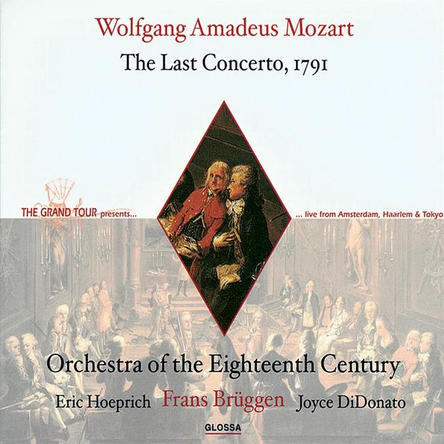 Album cover art for Mozart: The Last Concerto, 1791