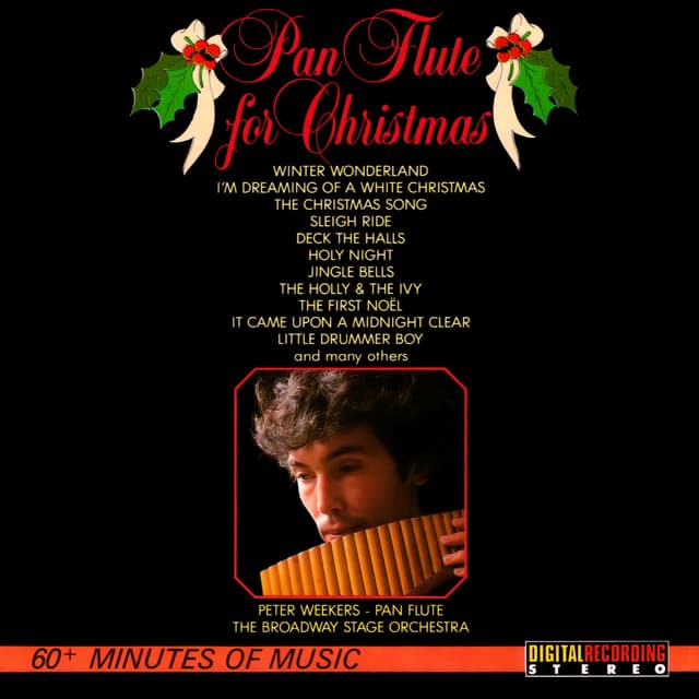 Album cover art for Pan Flute for Christmas