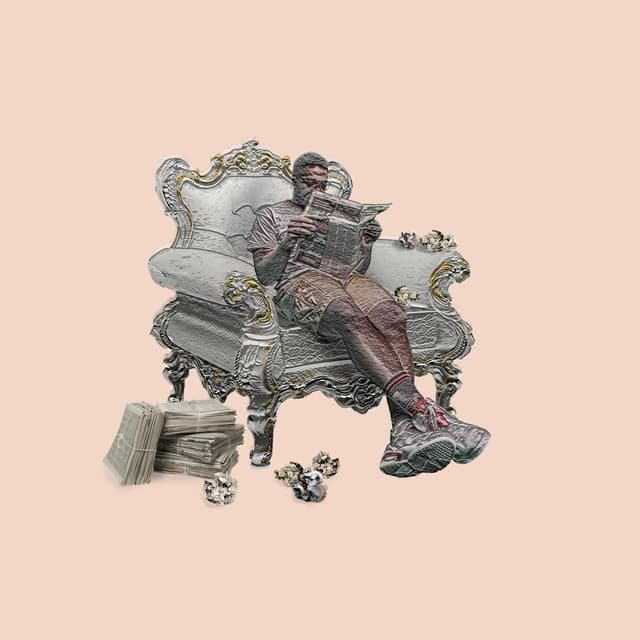 Album cover art for The News