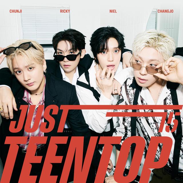 Album cover art for Just 15, Just Teen Top