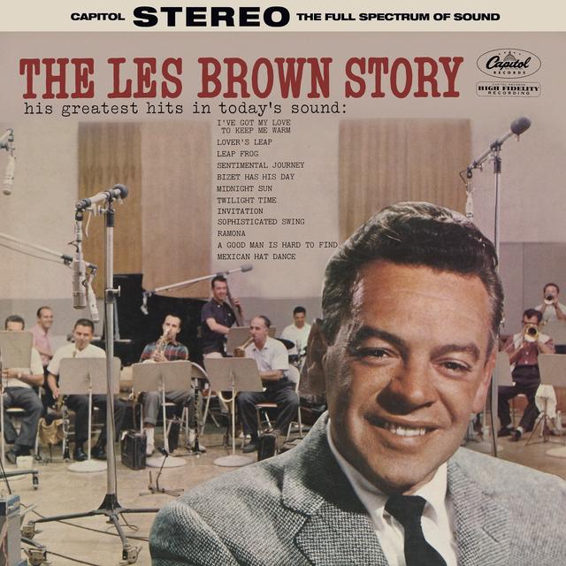 Album cover art for The Les Brown Story (His Greatest Hits in Today's Sound)