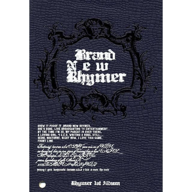 Album cover art for Brand New Rhymer
