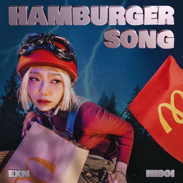 Album cover art for HAMBURGER SONG