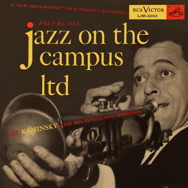 Album cover art for Jazz on the Campus Ltd Volume One
