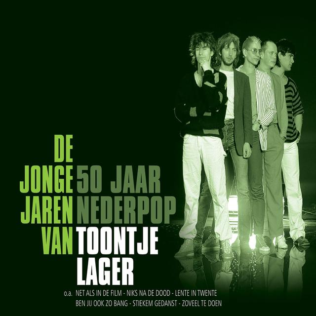 Album cover art for De jonge jaren van Toontje Lager