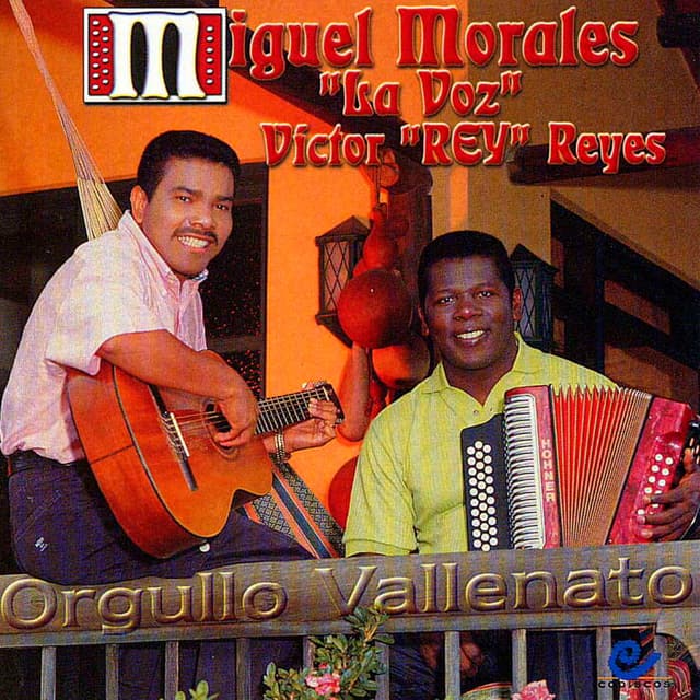 Album cover art for Orgullo Vallenato