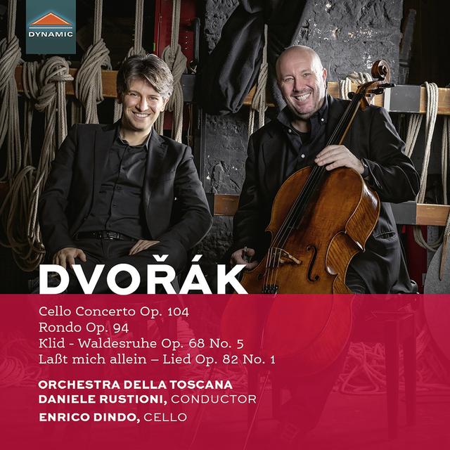 Album cover art for Cello Concerto, op. 104 / Rondo, op. 94 / Klid, op. 68 no. 5 / Laßt mich allein, op. 82 no. 1
