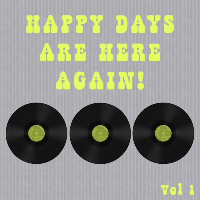 Album cover art for Happy Days Are Here Again Vol 2