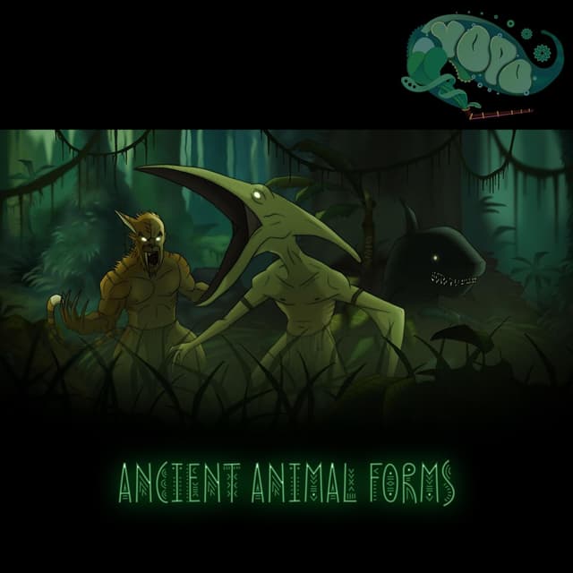 Album cover art for Ancient Animal Forms