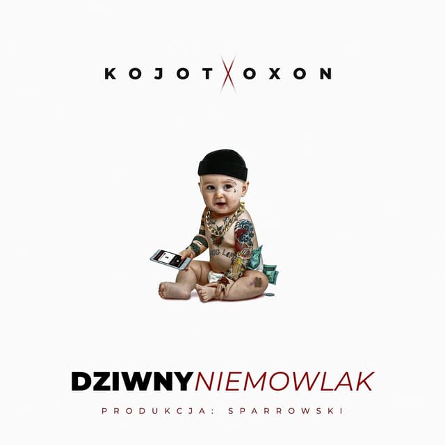 Album cover art for Dziwny niemowlak