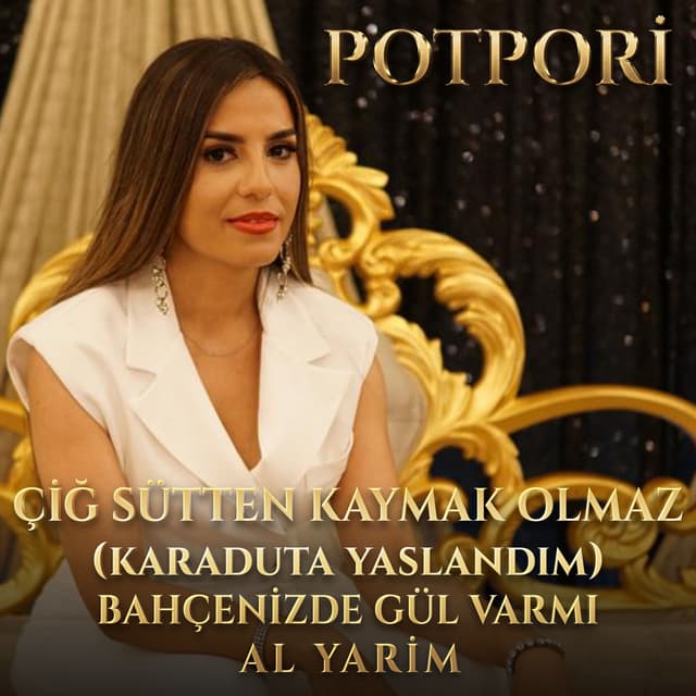 Album cover art for Çiğ Sütten Kaymak Olmaz / Karaduta Yaslandım / Bahçenizde Gül Var mı / Al Yarim