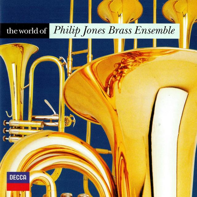 Album cover art for The World of Philip Jones Brass Ensemble