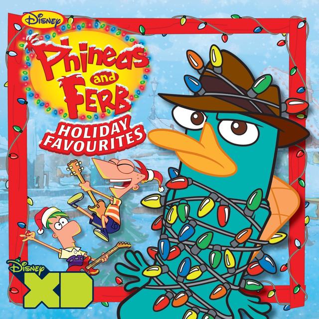 Album cover art for Phineas And Ferb Holiday Favourites