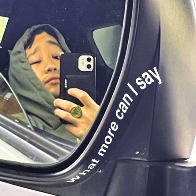 Album cover art for What More Can I Say