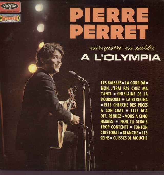Album cover art for Enregistré en Public à l'Olympia
