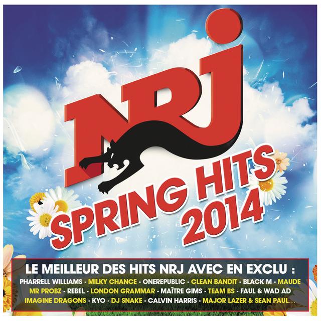 Album cover art for NRJ Spring Hits 2014