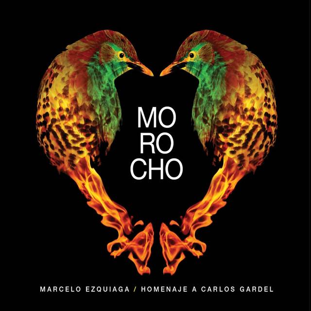 Album cover art for Morocho: Homenaje a Carlos Gardel
