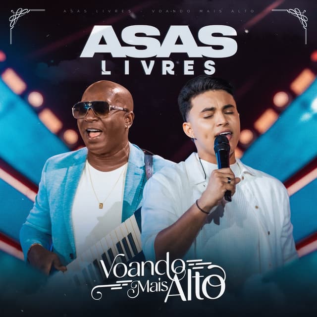 Album cover art for Voando mais alto