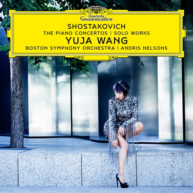 Album cover art for Shostakovich: The Piano Concertos; Solo Works