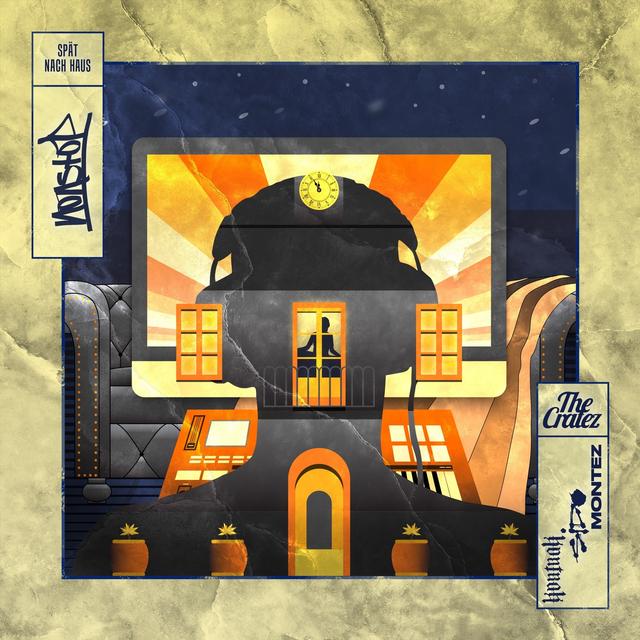 Album cover art for Spät nach Haus