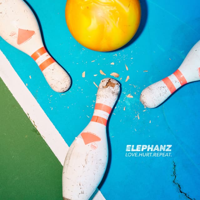Album cover art for LOVE. HURT. REPEAT.