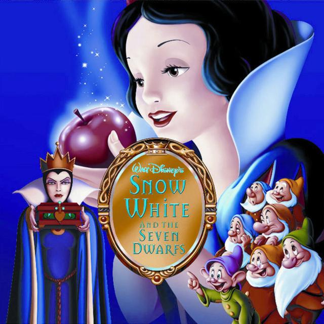 Album cover art for Snow White and the Seven Dwarfs