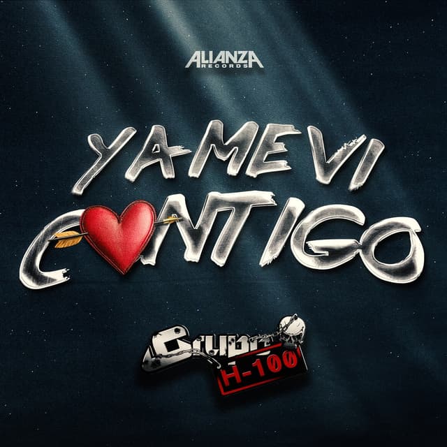 Album cover art for Ya me vi contigo