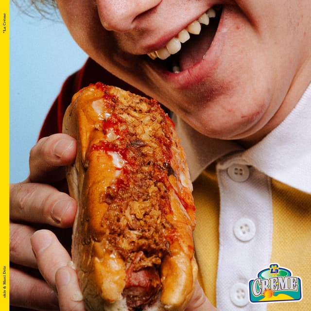 Album cover art for LA CRÈME