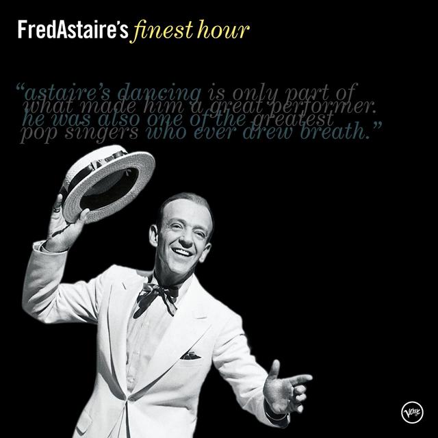 Album cover art for Fred Astaire's Finest Hour